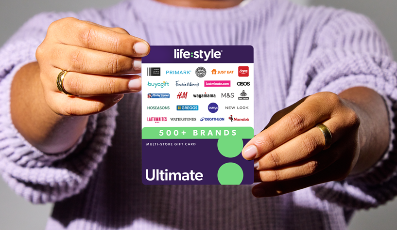 Lifestyle voucher gift card