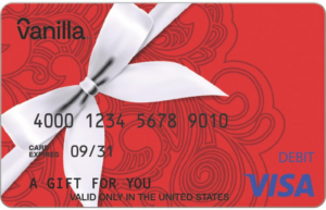 Vanilla Visa Gift Card