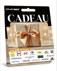 Carte cadeau multi-enseignes Wonderbox