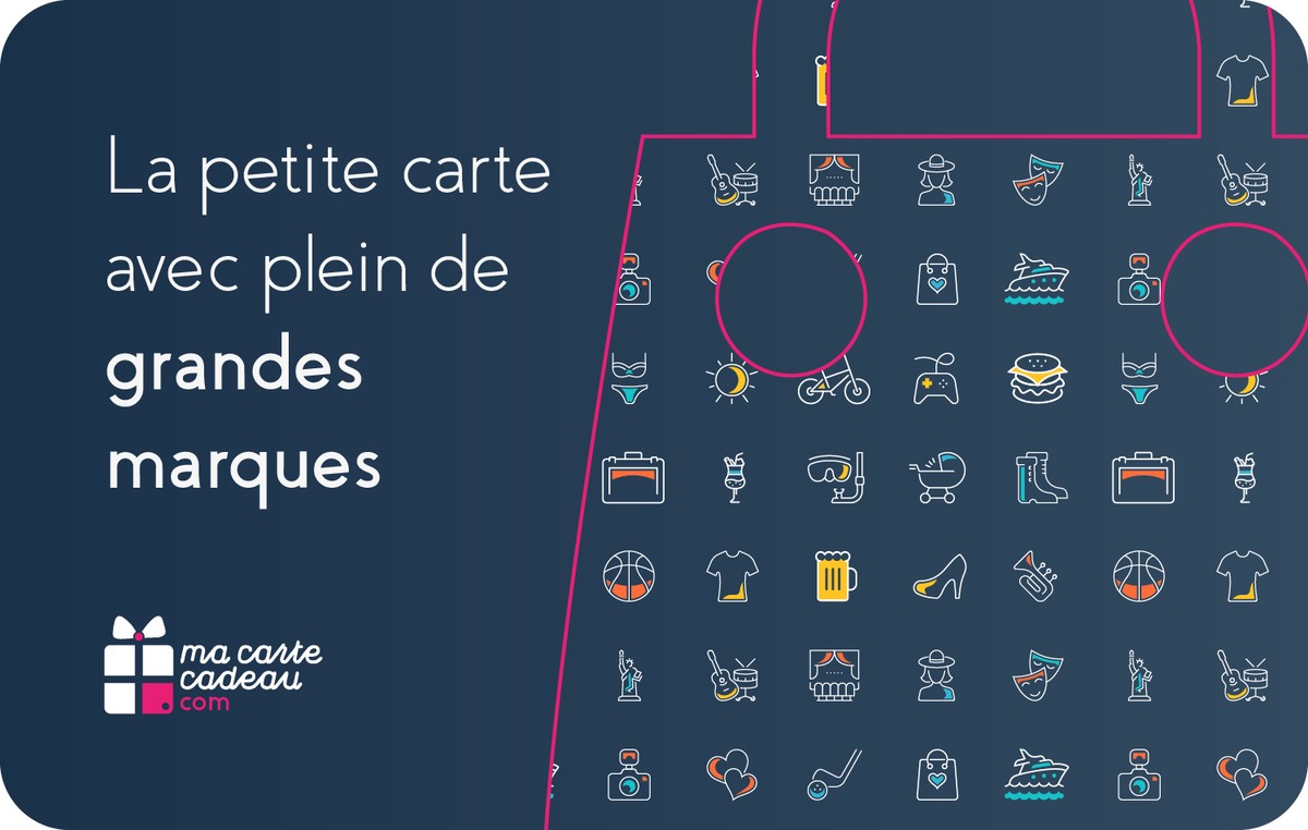 Carte cadeau multi-enseignes Ma Carte Cadeau