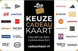 Keuze Cadeaukaart van Cadeaukaart.nl
