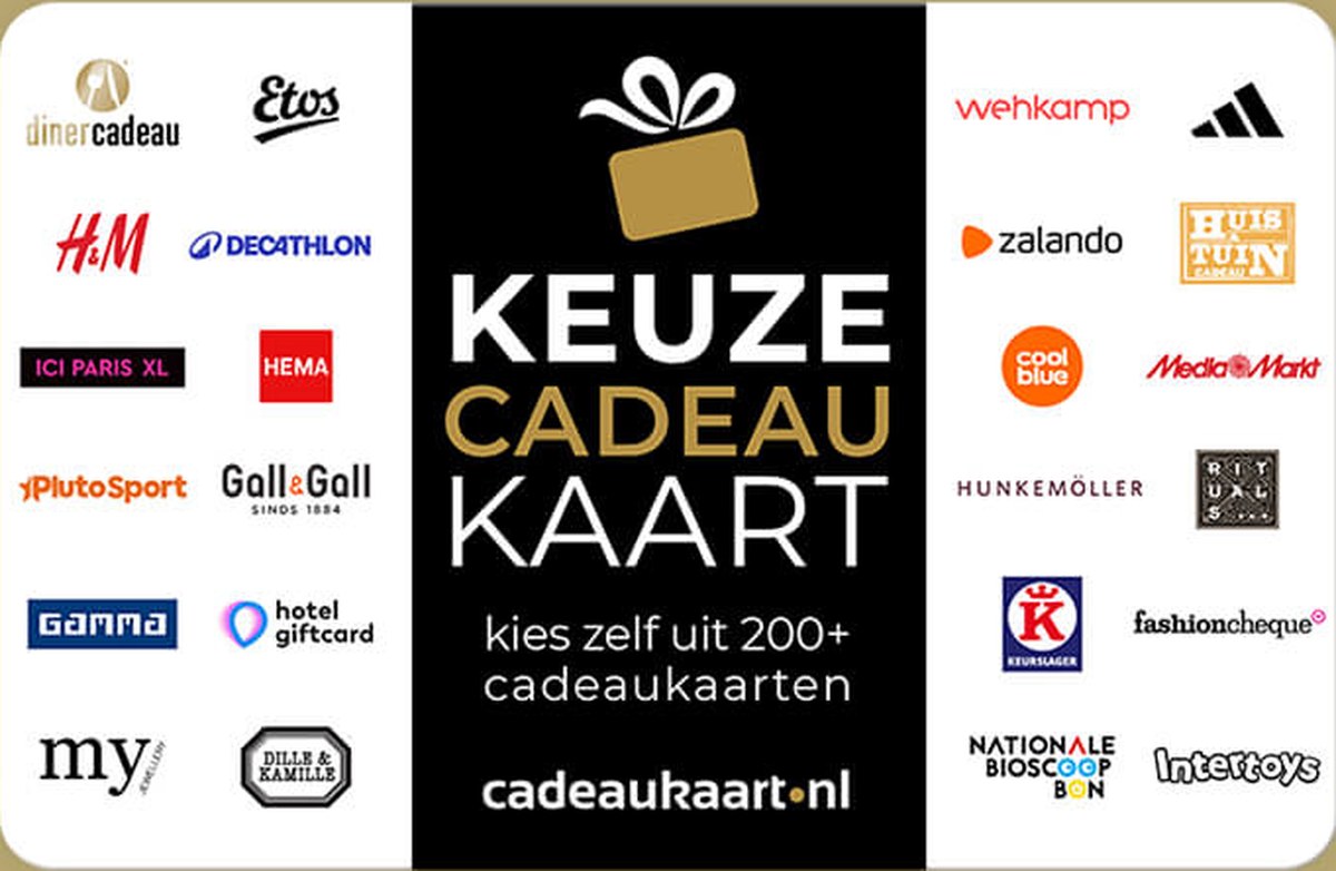 Keuze Cadeaukaart van Cadeaukaart.nl
